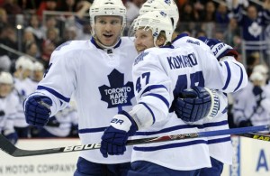 Leo Komarov, mark Fraser, Cody Franson