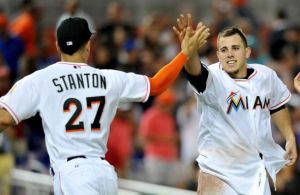 jose-fernandez-giancarlo-stanton-mlb-cleveland-indians-miami-marlins-590x900